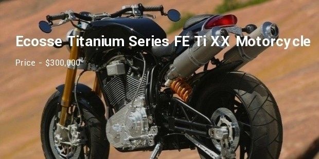 ecosse titanium series fe ti xx motorcycle