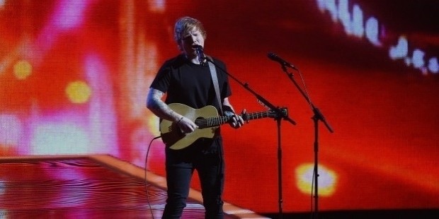 ed sheeran rocks