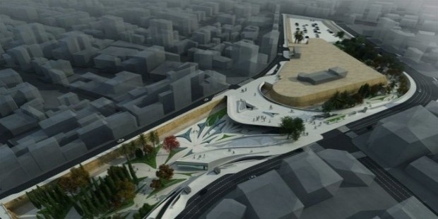 eleftheria square redesign innicosia, cyprus