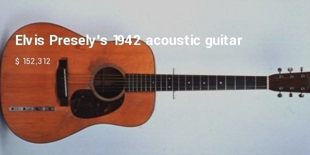 elvis preselys 1942 martin d 18 acoustic guitar 