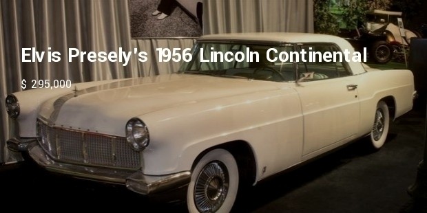 elvis preselys 1956 lincoln continental