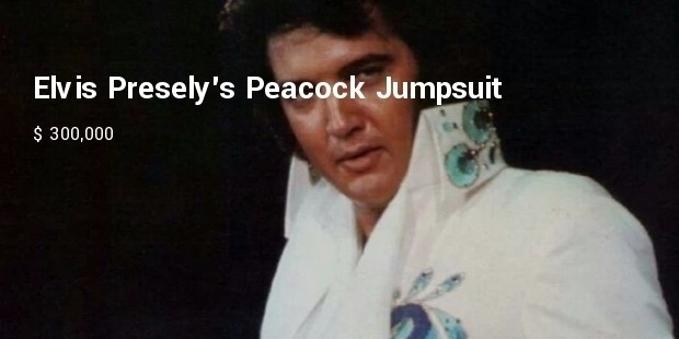 elvis preselys peacock jumpsuit