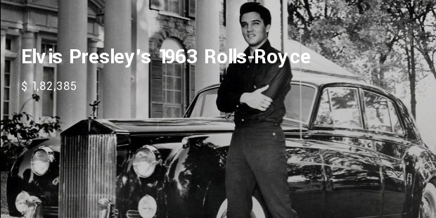 elvis presleys 1963 rolls royce