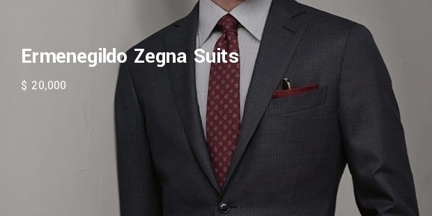 ermenegildo zegna suits