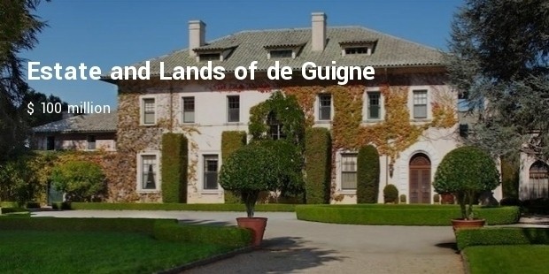 estate and lands of de guigne