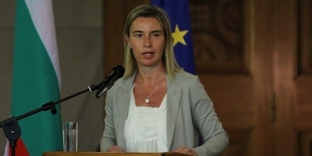 eu foreign policy chief federica mogherini speaks at the opening of the annual conference of bulgaria s ambassadors 