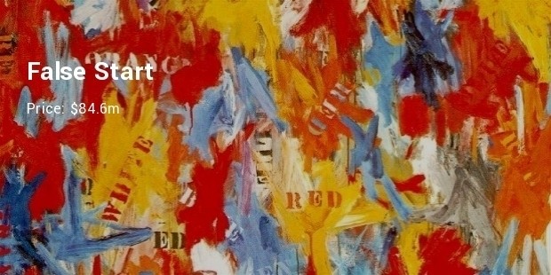 false start jasper johns