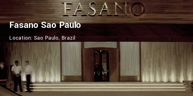 fasano sao paulo