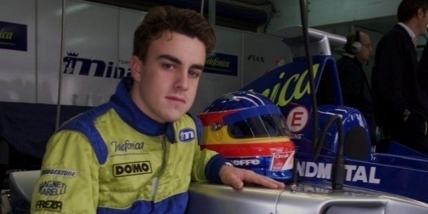 fernando alonso young