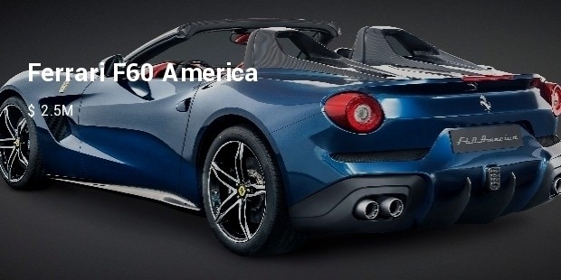 ferrari f60 america 