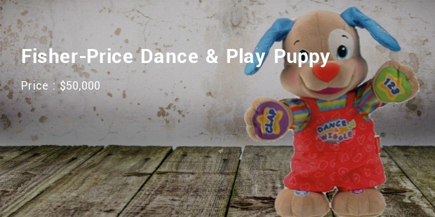fisher price dance and play puppy