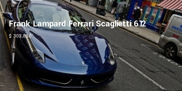 frank lampard  ferrari scaglietti 612