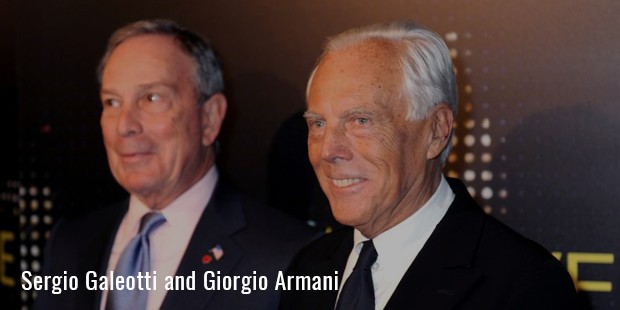 giorgio armani and sergio galeotti