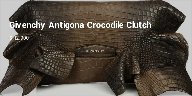 givenchy antigona crocodile clutch