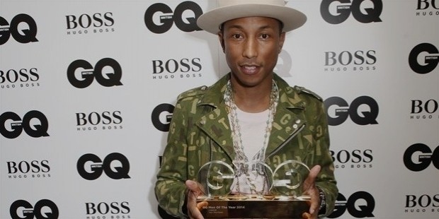 gq awards pharrell williams solo artist of the year