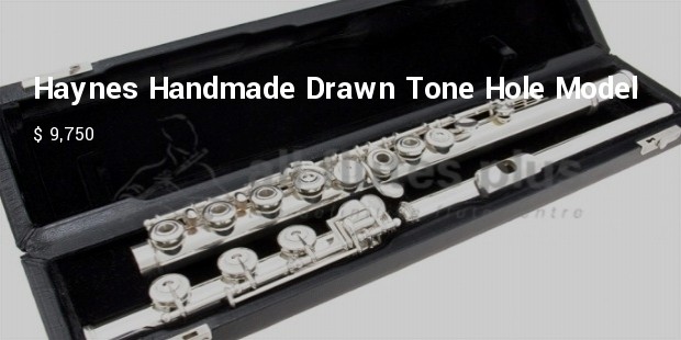 haynes handmade drawn tone hole model professional flute