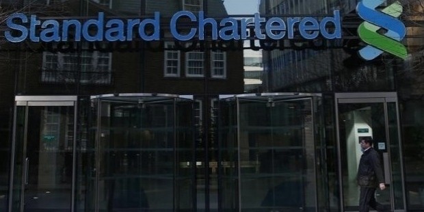 head office of standard chartered bank in the city of london