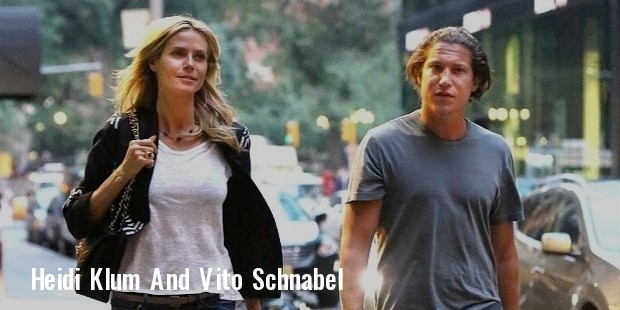 heidi klum and her toyboy vito schnabel 