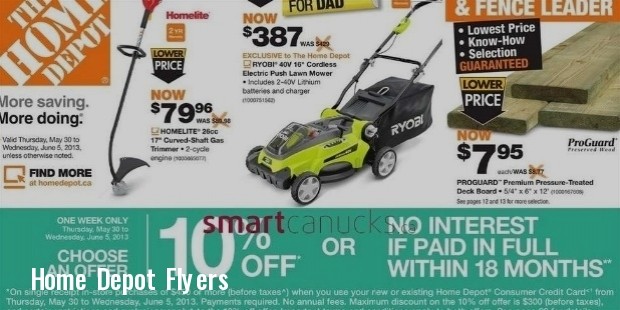 home depot flyer may 30 to jun 5 25