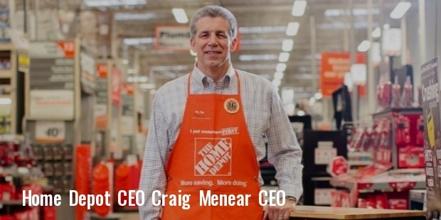 home depot names craig menear ceo