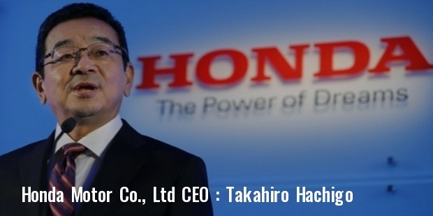 honda motors ceo