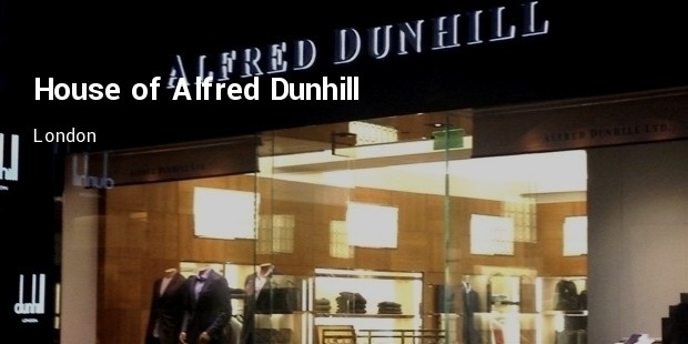 house of alfred dunhill boutique