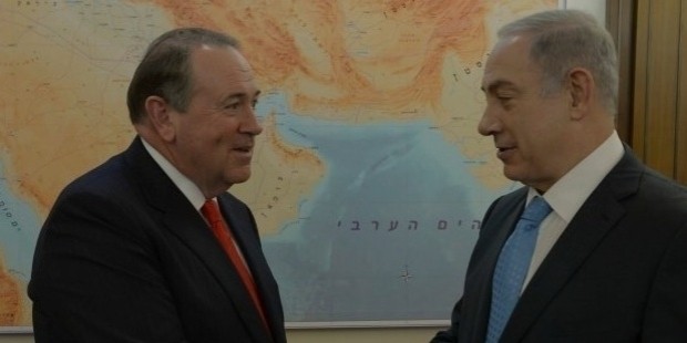 huckabee met with israel s prime minister bibi netanyahu