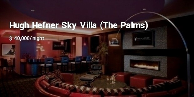 hugh hefner sky villa