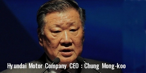 hyundai ceo