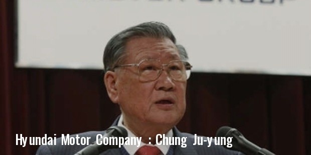 hyundai founder