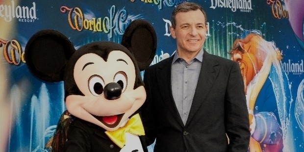 iger at the world of color premiere, disney california adventure,