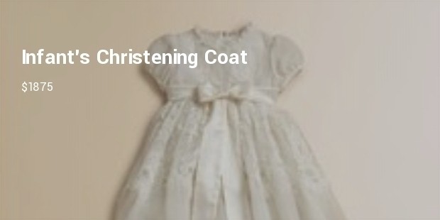 infants christening coat from dolce gabbana