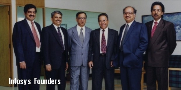 infosys founders