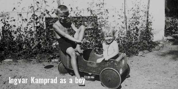 ingvar kamprad as a boy