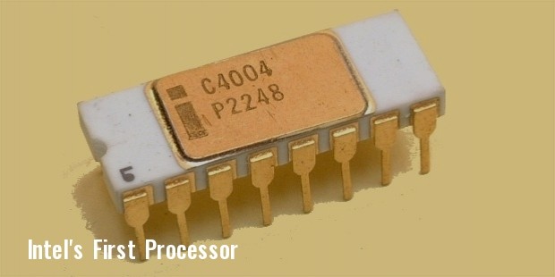 intel fisrt chip