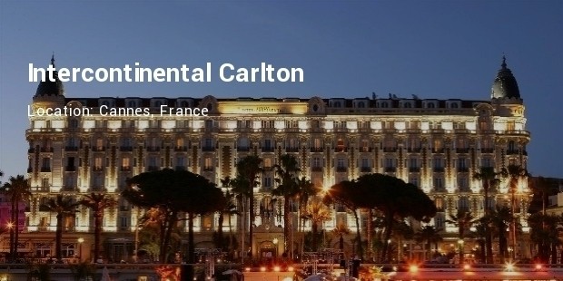 intercontinental carlton hotel