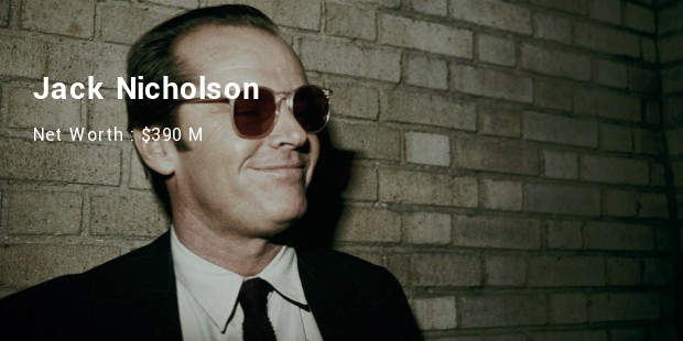 Jack Nicholson Net Worth