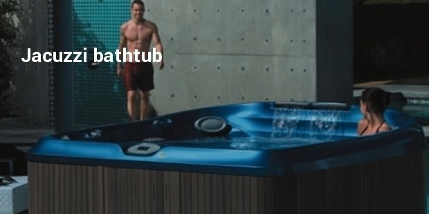jacuzzi hot tub with inbuilt ipod docking station