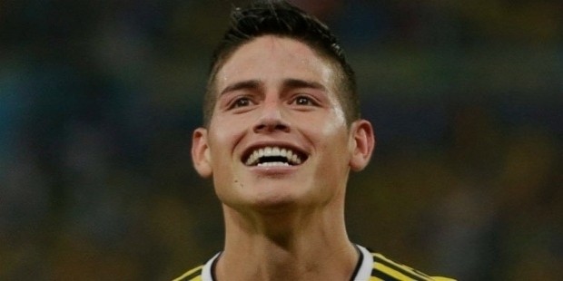 james rodriguez smiling