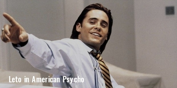 jared leto american psycho