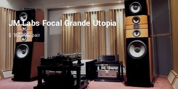 most expensive hifi speakers