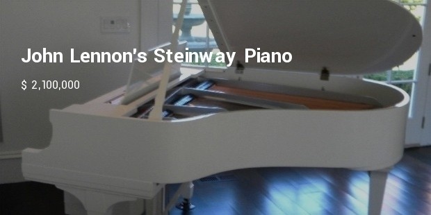 john lennons steinway piano