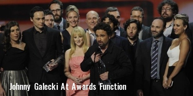 johnny galecki at awards