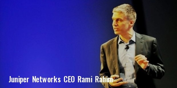 juniper networks ceo rami rahim