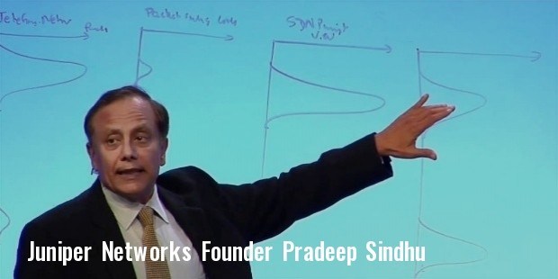 juniper networks founder pradeep sindhu