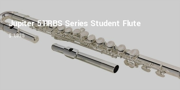 jupiter 511rbs series student flute with b foot