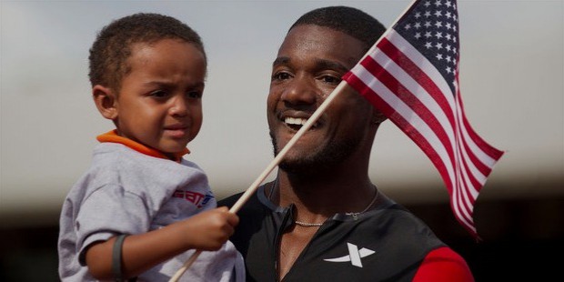 justin gatlin and son jace gatlin