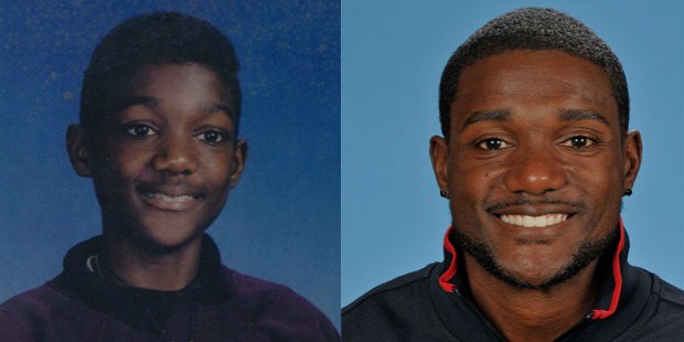 justin gatlin childhood photo