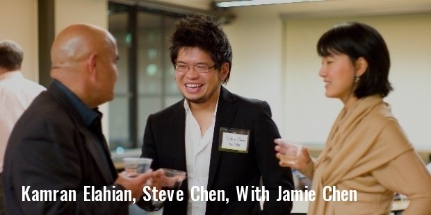 kamran elahian, steve chen, and jamie chen