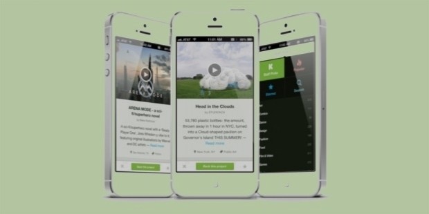 kickstarter app